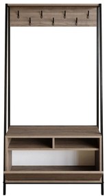 Cuier Devin - Walnut, Black