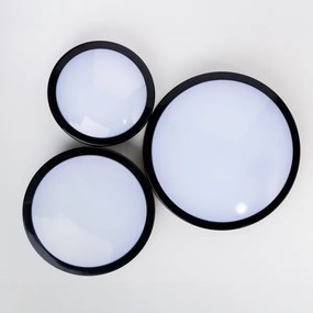 Plafonieră LED pentru baie Brilagi PERA LED/24W/230V d. 28 cm IP65 negru