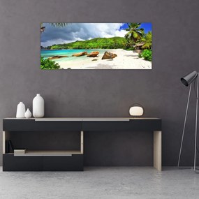 Tablou - Takamaka, Seychelles (120x50 cm)