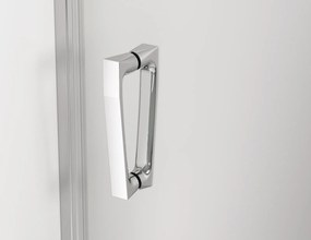 Usa batanta cu profil compensator, crom, 80 cm, instalare dreapta, Ronal Cadura 800 mm, Crom, Dreapta