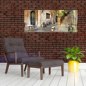 Tablou - Străzile vechi din Roma (120x50 cm)