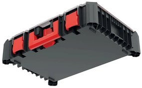 Organizator - AC bridge cu cutii, negru