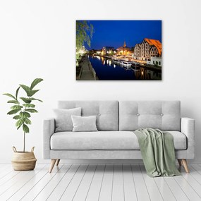 Tablou canvas Noapte bydgoszcz