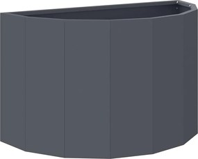 vidaXL Jardinieră Antracit 60 x 30 x 35 cm Oțel