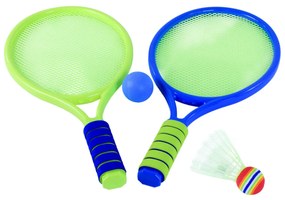 Set pentru tenis/badminton cu plasă umple