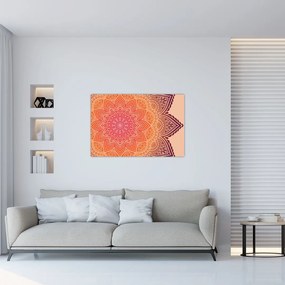 Tablou - Mandala artă (90x60 cm)