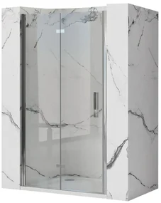 Ușă de duș Rea Molier Chrome + profil 80