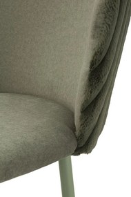 Mauro Ferretti Scaun De Bar Alaska -B- Verde Set 2 Bucăți Cm 55X58X106 (Înălțime Șezut Cm 77) | Aosom Romania