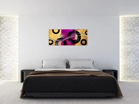 Tablou abstracției (120x50 cm)