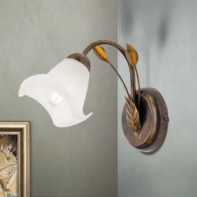 Lampă de perete Orion WA 2-1372/1 SISI 1xE14/40W/230V bronz/patină