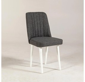 Scaun sufragerie Nidupo 4 (alb + antracit) . 1093070