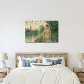 Tablou - Camille Pissarro, The Bather, reproducere (90x60 cm)