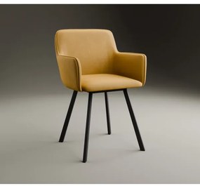 Scaun de sufragerie AMELIA portocaliu