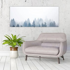 Tablou - Pădure cețoasă (120x50 cm)