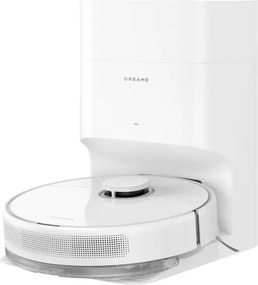 Aspirator robot Dreame D10 Plus Gen 2 RLD32GD, 6000 Pa, 285 min, 150 ml, Mop, LDS, Smart Pathfinder, Asistenti vocali, Evitare obstacole, Alb