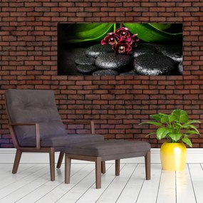 Tablou - Pietre de lavă (120x50 cm)