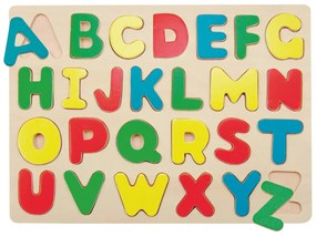 Puzzle din lemn - Alfabet