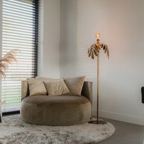 Lampă de podea vintage auriu antic 30 cm fără abajur - Linden