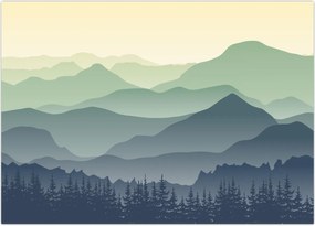 Tablou - Muntele Pădure (70x50 cm)