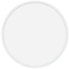 Plafoniera LED pentru iluminat exterior, senzor de miscare cu microunde, design silm Oja 42 alb 2700K 2110476101 NL