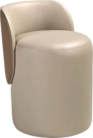 Taburete modern LUX piele sintetica Mink si Maro