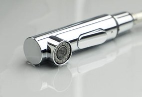 MOMI Baterie pentru bucătărie cu pipă extractibilă – Cromat BKM_073M