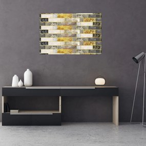 Tablou - Decor cu texturi (90x60 cm)