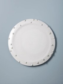 Farfurie alba din ceramica, D35cm Dante