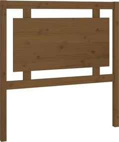 vidaXL Tăblie de pat, maro miere, 95,5x4x100 cm, lemn masiv de pin
