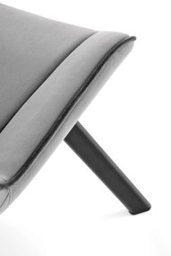 Scaun K520 velvet gri