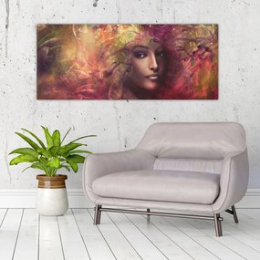 Tablou - Femeie de fantezie (120x50 cm)