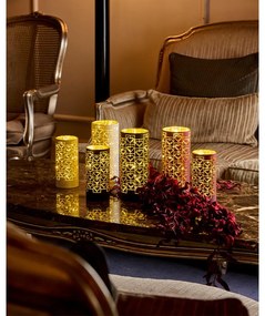 Decorațiune luminoasă burgundy ø 7 cm Frida – Sirius