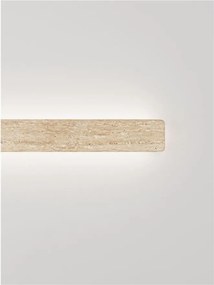 Aplica de perete LED din travertin natural ALYSSA
