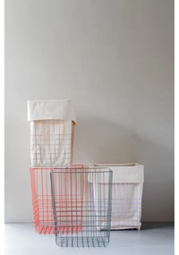 Coș de rufe bej din metal/din material textil 64 l Store-It – Mette Ditmer Denmark