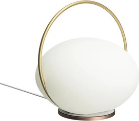 Veioză albă LED cu intensitate reglabilă (înălțime 19 cm) Orbit – UMAGE