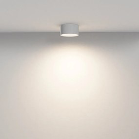 Mini Plafoniera LED design tehnic Zoom D-12cm 3000K alb
