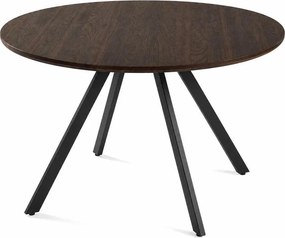 Masă de dining AVENBERG RONDO Ø120 maro