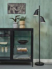 Lampadar, Lampa de podea cu doua spoturi directionabile Bremen negru