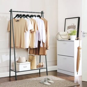 Cuier de podea LINEA, negru