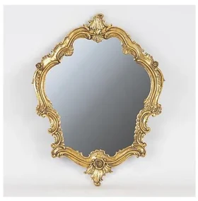 Oglindă de perete 39,5x30,7 cm auriu