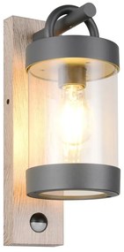 Corp de iluminat pentru exterior, de perete (înălțime 33 cm) Sambesi – Trio