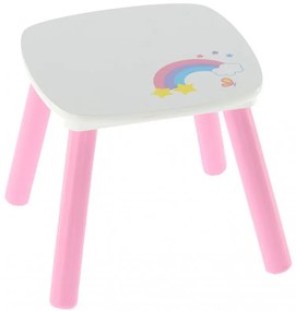 Adela 01 Masa de toaleta cu scaun Unicorn 4621 Alb - Magic