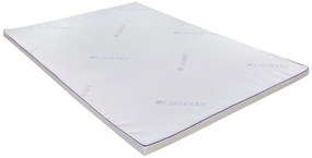 Topper saltea Green Future, lavanda therapy memory 7 zone de confort 140x200 cm, 5 cm