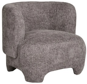 Fotoliu Nazare, tesatura bej cu picioare negre