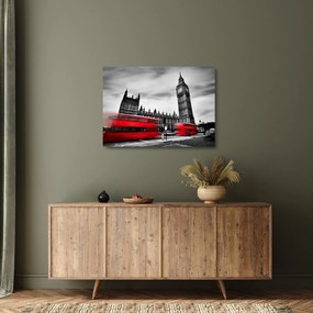 Tablou pe sticlă - Houses of Parliament din Londra (70x50 cm)