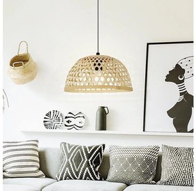 Lustră pe cablu Eglo 55695 CLAVERDON 1xE27/40W/230V bej