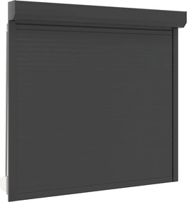 vidaXL Obturator rulant Antracit 160 x 150 cm Aluminiu și Poliuretan