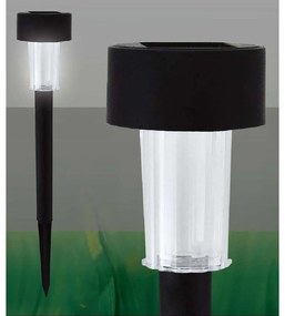 LAMPA SOLARA LED PENTRU GRADINA, 4.7X32 CM, NEGRU, PLASTIC