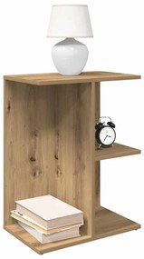 vidaXL Noptiera Stejar artizanal 46,5x29x61 cm Lemn prelucrat