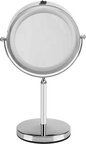 Oglinda iluminata led 3w pentru make up 6400k cu baterii 4xaa